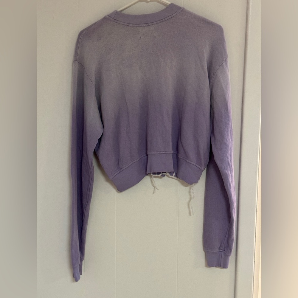 Lauren Moshi SPALDING CRACKED STAR Sweatshirt NWOT - Picture 9 of 9